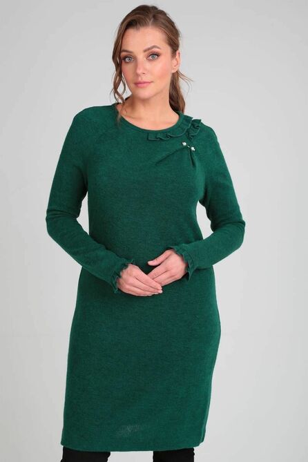 Повседневное платье Golden Valley 4437 изумрудный