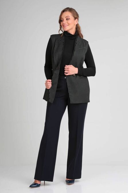 Жилет Golden Valley 36173 черный_с_зеленым