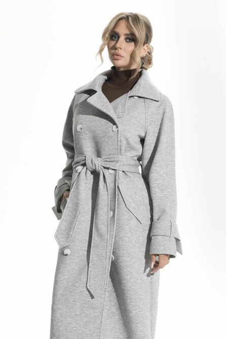 Пальто Golden Valley 7139 серый