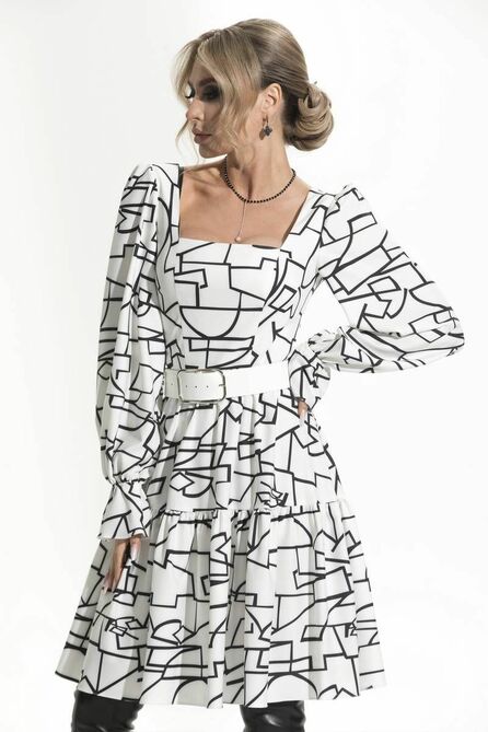 Повседневное платье Golden Valley 4867 белый Повседневное платье Golden Valley 4867 белый