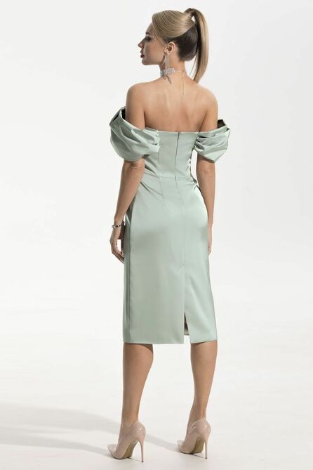 Вечернее платье Golden Valley 4863 зеленый