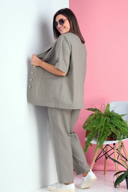 Костюм брючный Ivelta plus 3636 серый Костюм брючный Ivelta plus 3636 серый