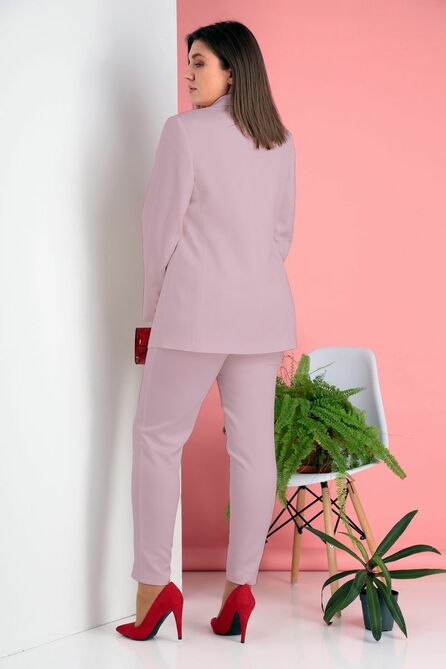 Костюм брючный Ivelta plus 2968 светло-сиреневый