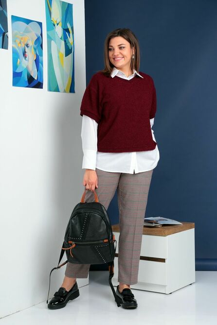 Костюм брючный Ivelta plus 3638