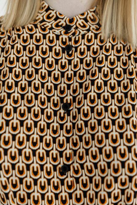 Повседневное платье Ivera 1003 оранжевый,