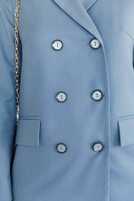 Жакет Ivera 3013 серо-голубой