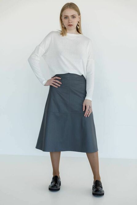 Юбка Ivera 4009 темно-серый