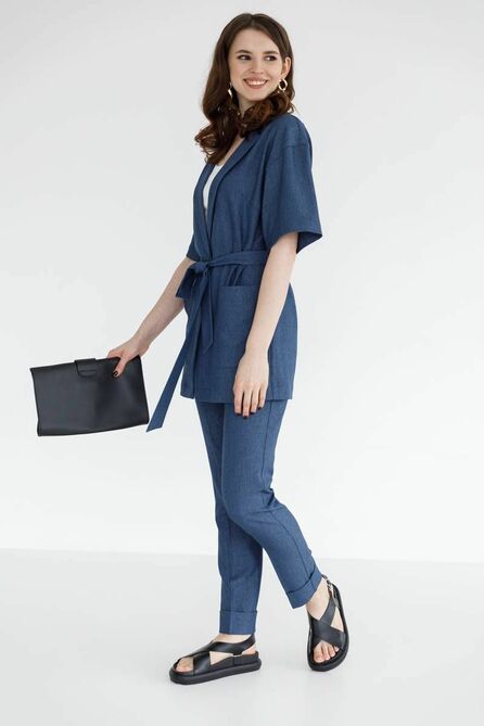 Костюм брючный Ivera 6029 синий