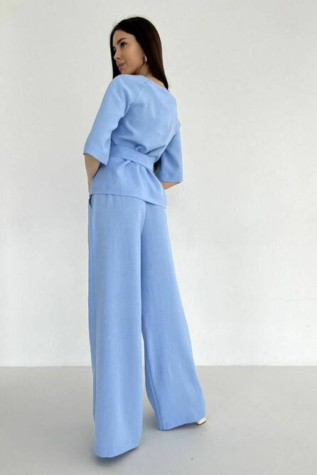 Брюки, Блуза Ivera 6003 голубой