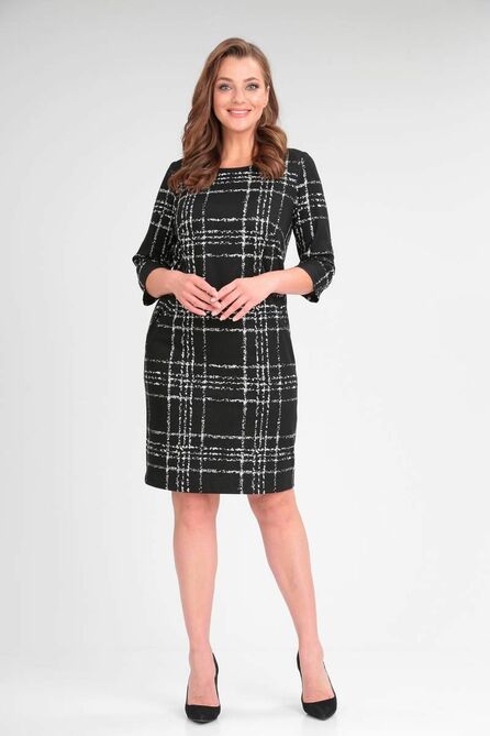 Повседневное платье Juliet Style Д163 черный Повседневное платье Juliet Style Д163 черный