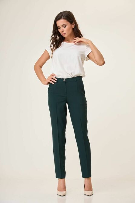 Брюки Juliet Style Д230-3 темно-зеленый