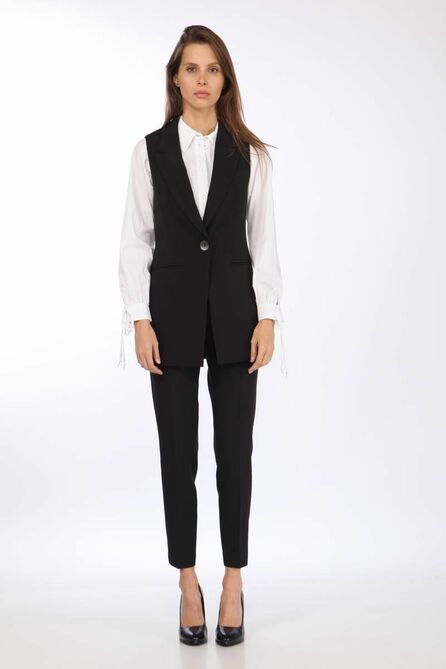 Костюм брючный Juliet Style Д191-12 черный Костюм брючный Juliet Style Д191-12 черный
