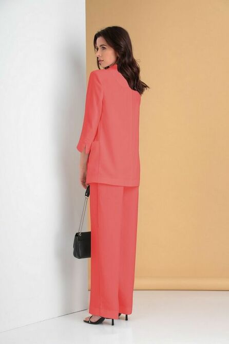 Костюм брючный Ladis Line 1450 коралл