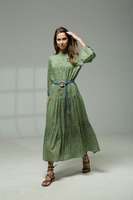 Вечернее платье Ladis Line 1433 зеленый