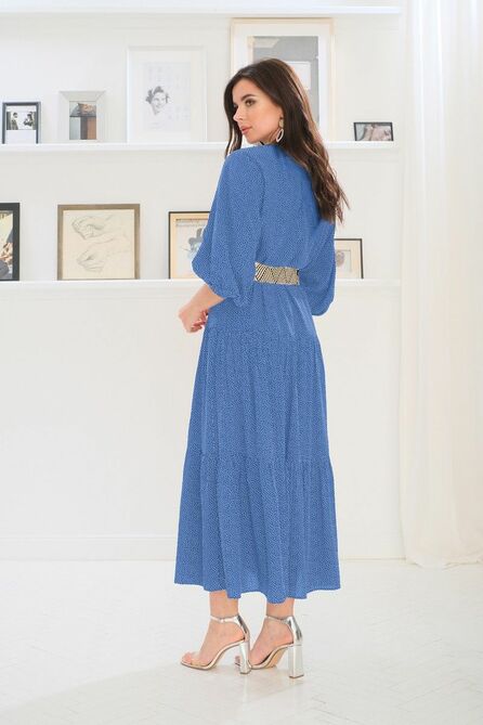 Вечернее платье Ladis Line 1433 синий