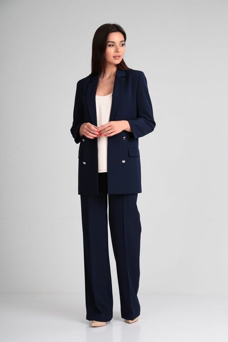 Костюм брючный Lady Line 508 синий