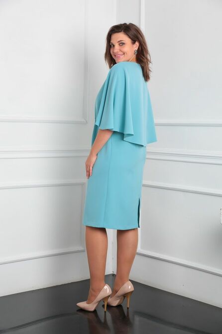 Вечернее платье Lady Line 532 нежная_бирюза