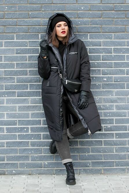 Пальто Lady Secret 8275 черный Пальто Lady Secret 8275 черный