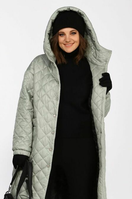 Пальто Lady Secret 8016 фисташковый