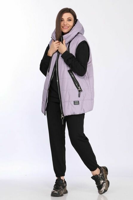 Спортивный костюм Lady Secret 4001 лаванда+черный