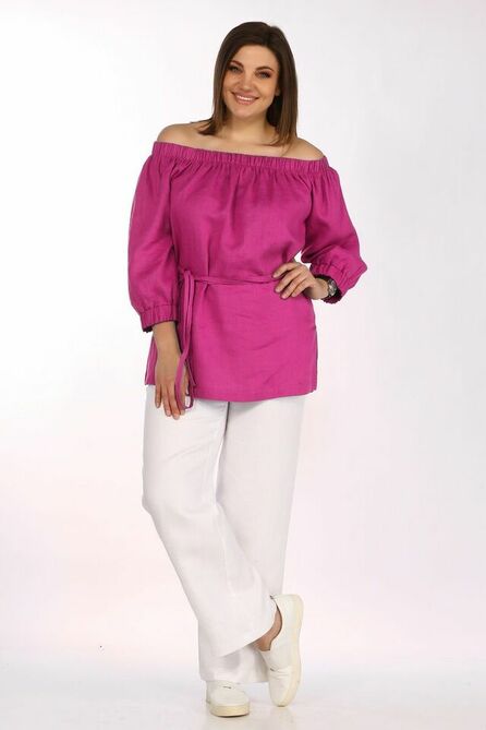 Костюм брючный Lady Secret 2803 фуксия+молочный