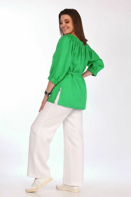 Костюм брючный Lady Secret 2803 лайм+молочный Костюм брючный Lady Secret 2803 лайм+молочный