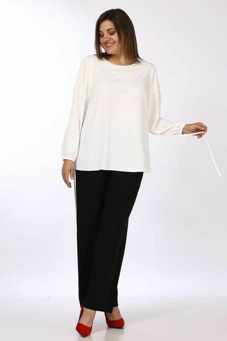 Брюки, Блуза Lady Secret 2842 белый+черный