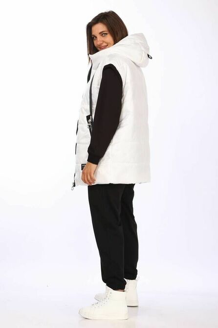 Брюки, Жилет, Джемпер Lady Secret 2858 белый+черный