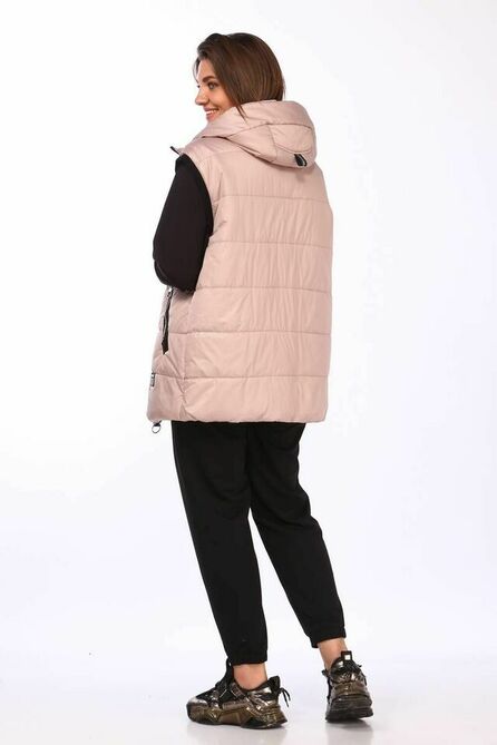 Брюки, Жилет, Джемпер Lady Secret 2858 пудра+черный