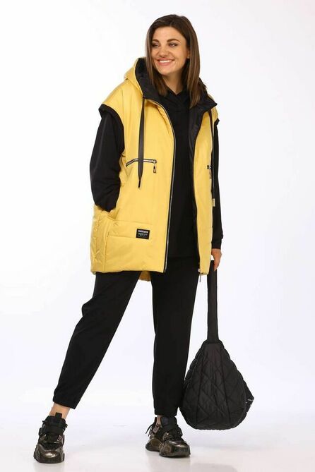 Брюки, Жилет,Худи Lady Secret 2859 янтарный+черный