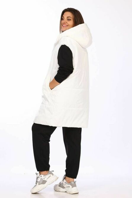 Брюки, Жилет,Худи Lady Secret 2862 белый+черный