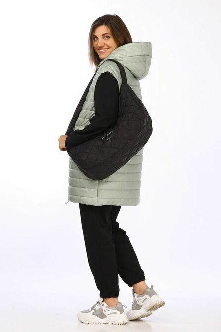 Брюки, Жилет, Джемпер Lady Secret 2861 черный_фисташка