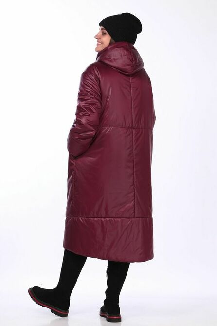 Пальто Lady Secret 5018 винный Пальто Lady Secret 5018 винный