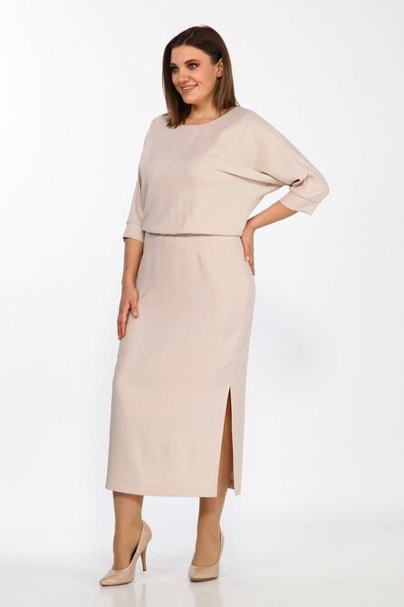 Вечернее платье Lady Style Classic 2401 кремовый