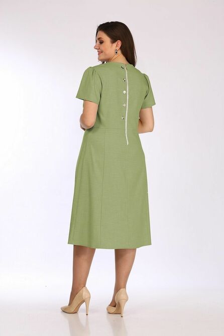 Повседневное платье Lady Style Classic 1736/1 хаки