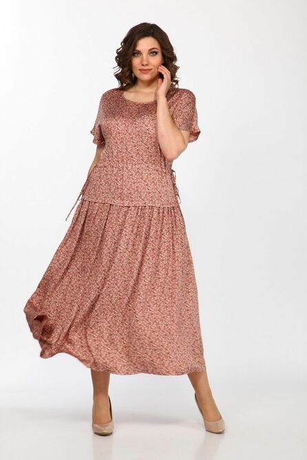 Вечернее платье Lady Style Classic 1976/6 пепельно-розовый