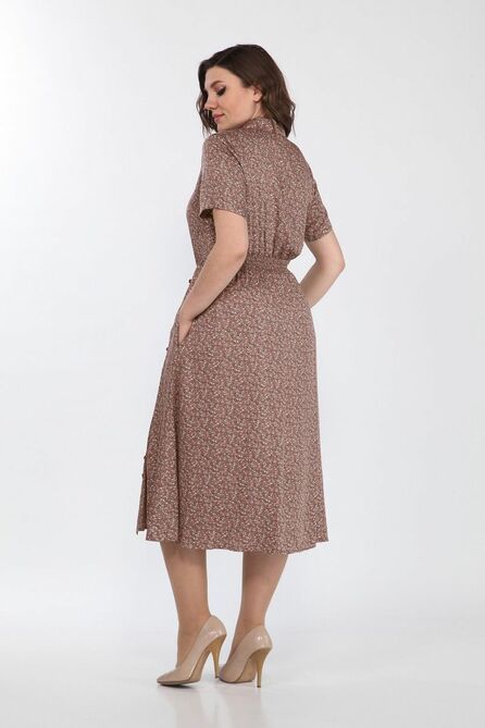 Повседневное платье Lady Style Classic 2338/2 пепельно-розовый