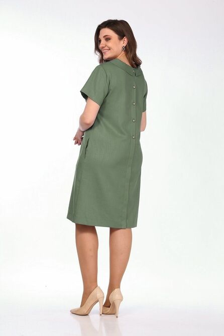 Повседневное платье Lady Style Classic 1749/3 хаки