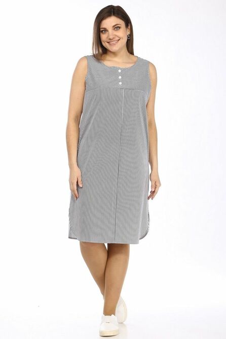 Платье, Джемпер Lady Style Classic 1552 темно-синий_серый Платье, Джемпер Lady Style Classic 1552 темно-синий_серый