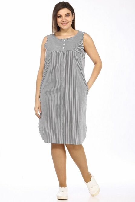 Платье, Джемпер Lady Style Classic 1552/1 хаки_серый Платье, Джемпер Lady Style Classic 1552/1 хаки_серый