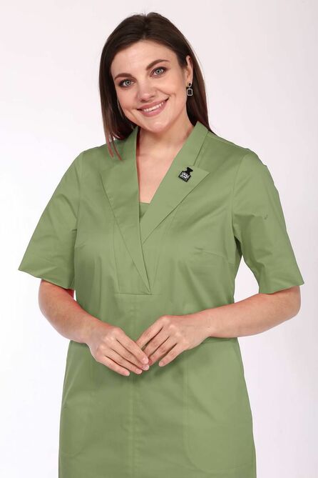 Повседневное платье Lady Style Classic 1590/1 хаки