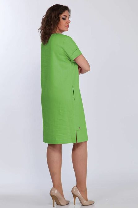 Повседневное платье Lady Style Classic 2296 яркий_лайм