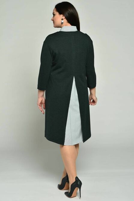 Туника, Платье Lady Style Classic 1258/1 зеленые_тона Туника, Платье Lady Style Classic 1258/1 зеленые_тона