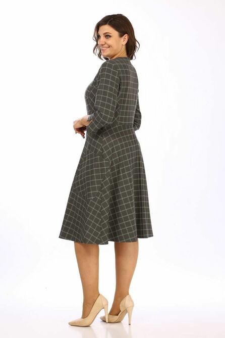 Повседневное платье Lady Style Classic 1943/7 хаки