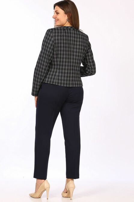 Костюм брючный Lady Style Classic 545 темно_синий