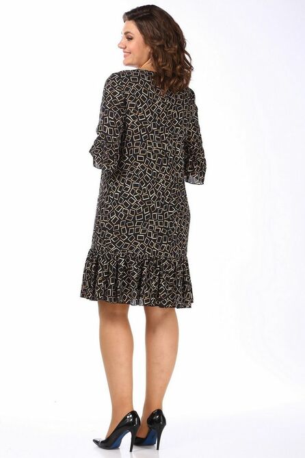 Туника, Платье Lady Style Classic 1566/10 черный_золото