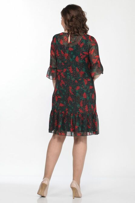 Туника, Платье Lady Style Classic 1566/11 зеленый_рябина