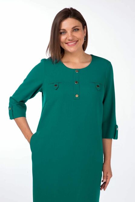 Повседневное платье Lady Style Classic 1230 зеленый Повседневное платье Lady Style Classic 1230 зеленый