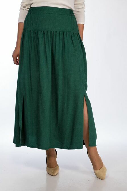 Юбка Lady Style Classic 2582 изумрудно-зеленый