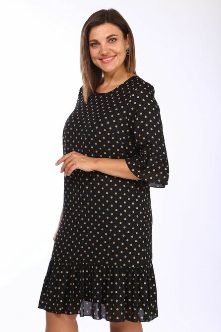 Туника, Платье Lady Style Classic 1566/15 черный_золото Туника, Платье Lady Style Classic 1566/15 черный_золото